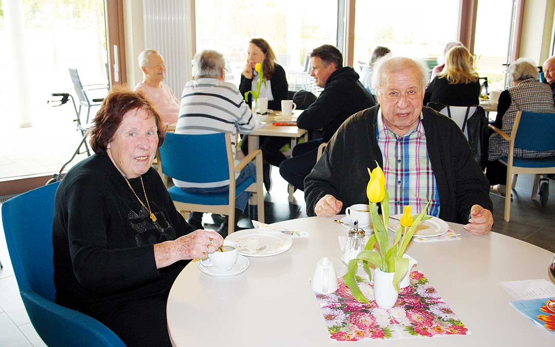 Eröffnung der Caféteria nach langer Coronapause